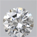 0.40 Carats, Round with Excellent Cut, E Color, SI1 Clarity and Certified by GIA