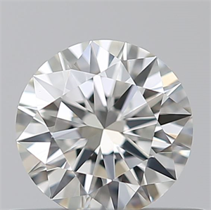 Picture of 0.40 Carats, Round with Excellent Cut, I Color, VVS1 Clarity and Certified by GIA