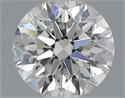 0.40 Carats, Round with Excellent Cut, G Color, VS2 Clarity and Certified by GIA