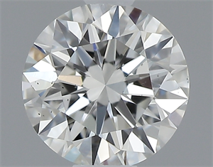 Picture of 0.40 Carats, Round with Excellent Cut, G Color, SI1 Clarity and Certified by GIA