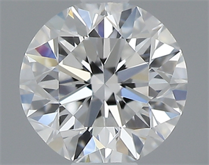 Picture of 0.40 Carats, Round with Very Good Cut, E Color, VS1 Clarity and Certified by GIA