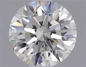 Picture of 0.40 Carats, Round with Excellent Cut, H Color, VS1 Clarity and Certified by GIA