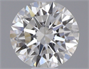 0.41 Carats, Round with Excellent Cut, I Color, VVS1 Clarity and Certified by GIA