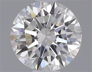 Picture of 0.41 Carats, Round with Excellent Cut, I Color, VVS1 Clarity and Certified by GIA