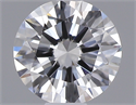 0.41 Carats, Round with Very Good Cut, F Color, VVS1 Clarity and Certified by GIA