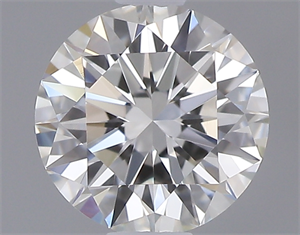 Picture of 0.42 Carats, Round with Excellent Cut, H Color, VVS1 Clarity and Certified by GIA