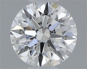 Picture of 0.40 Carats, Round with Excellent Cut, D Color, VS2 Clarity and Certified by GIA