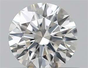 Picture of 0.40 Carats, Round with Excellent Cut, H Color, VVS1 Clarity and Certified by GIA