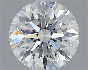 Picture of 0.40 Carats, Round with Very Good Cut, E Color, SI1 Clarity and Certified by GIA