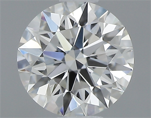 Picture of 0.43 Carats, Round with Excellent Cut, H Color, VVS1 Clarity and Certified by GIA