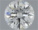 0.41 Carats, Round with Excellent Cut, G Color, VS2 Clarity and Certified by GIA