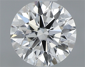 Picture of 0.42 Carats, Round with Excellent Cut, E Color, SI1 Clarity and Certified by GIA