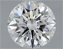 0.40 Carats, Round with Excellent Cut, I Color, VVS1 Clarity and Certified by GIA