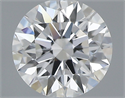 0.41 Carats, Round with Excellent Cut, E Color, VS1 Clarity and Certified by GIA