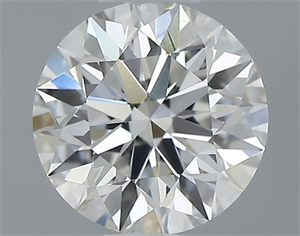 Picture of 0.43 Carats, Round with Excellent Cut, H Color, VS2 Clarity and Certified by GIA