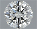 0.43 Carats, Round with Excellent Cut, J Color, VVS2 Clarity and Certified by GIA