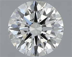 Picture of 0.43 Carats, Round with Excellent Cut, J Color, VVS2 Clarity and Certified by GIA