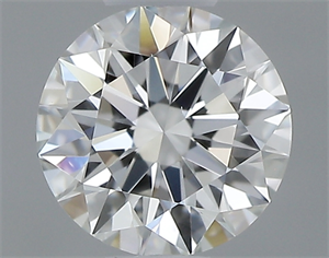 Picture of 0.40 Carats, Round with Excellent Cut, H Color, VS1 Clarity and Certified by GIA