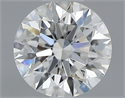 0.43 Carats, Round with Excellent Cut, H Color, VS2 Clarity and Certified by GIA