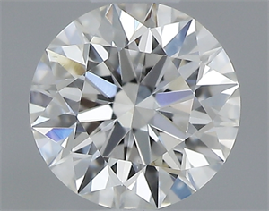 Picture of 0.43 Carats, Round with Excellent Cut, H Color, VS2 Clarity and Certified by GIA