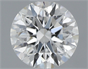 0.40 Carats, Round with Very Good Cut, D Color, VS2 Clarity and Certified by GIA