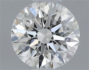 Picture of 0.40 Carats, Round with Excellent Cut, H Color, VS2 Clarity and Certified by GIA