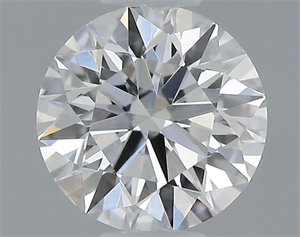 Picture of 0.40 Carats, Round with Excellent Cut, E Color, SI1 Clarity and Certified by GIA