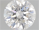 0.40 Carats, Round with Excellent Cut, E Color, SI2 Clarity and Certified by GIA