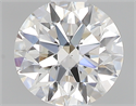 0.40 Carats, Round with Excellent Cut, G Color, VS2 Clarity and Certified by GIA