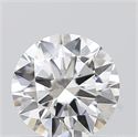 0.40 Carats, Round with Excellent Cut, F Color, SI1 Clarity and Certified by GIA