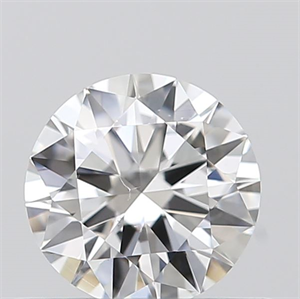 Picture of 0.40 Carats, Round with Excellent Cut, F Color, SI1 Clarity and Certified by GIA