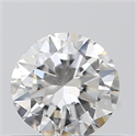 0.40 Carats, Round with Very Good Cut, F Color, SI1 Clarity and Certified by GIA