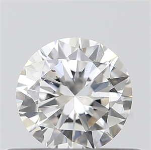 Picture of 0.40 Carats, Round with Very Good Cut, G Color, SI1 Clarity and Certified by GIA