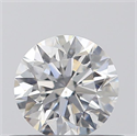 0.43 Carats, Round with Excellent Cut, E Color, SI2 Clarity and Certified by GIA