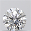 0.40 Carats, Round with Very Good Cut, E Color, VS2 Clarity and Certified by GIA