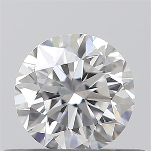 Picture of 0.40 Carats, Round with Very Good Cut, E Color, VS2 Clarity and Certified by GIA