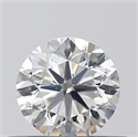 0.40 Carats, Round with Very Good Cut, E Color, SI1 Clarity and Certified by GIA