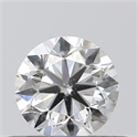 0.40 Carats, Round with Very Good Cut, F Color, SI1 Clarity and Certified by GIA