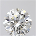 0.42 Carats, Round with Excellent Cut, I Color, VS1 Clarity and Certified by GIA