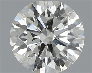 Picture of 0.56 Carats, Round with Excellent Cut, J Color, SI2 Clarity and Certified by GIA