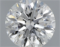 0.40 Carats, Round with Excellent Cut, E Color, SI1 Clarity and Certified by GIA