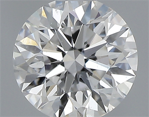 Picture of 0.40 Carats, Round with Excellent Cut, E Color, SI1 Clarity and Certified by GIA