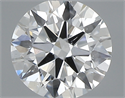 0.40 Carats, Round with Excellent Cut, E Color, SI2 Clarity and Certified by GIA