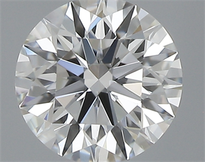 Picture of 0.41 Carats, Round with Excellent Cut, H Color, VS2 Clarity and Certified by GIA