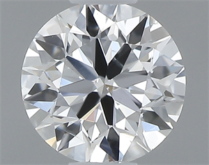 Picture of 0.40 Carats, Round with Very Good Cut, D Color, SI2 Clarity and Certified by GIA