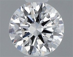 Picture of 0.42 Carats, Round with Excellent Cut, D Color, SI2 Clarity and Certified by GIA