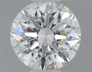 Picture of 0.40 Carats, Round with Very Good Cut, D Color, SI2 Clarity and Certified by GIA