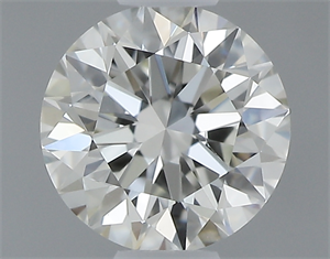 Picture of 0.50 Carats, Round with Very Good Cut, J Color, SI1 Clarity and Certified by GIA