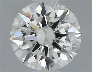 Picture of 0.50 Carats, Round with Excellent Cut, J Color, SI2 Clarity and Certified by GIA