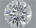 0.40 Carats, Round with Excellent Cut, I Color, VVS2 Clarity and Certified by GIA